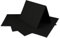 25 DIN A6 Faltkarten Schwarz - Karten zum Selbstgestalten 14,8 x 21 cm - Klappkarten mit 160 g/m² - Colours-4-you von Glüxx Agent