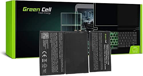 Green Cell Batería para Apple iPad 2 A1395 A1396 A1396 A1396 A1397 2nd Gen Tablet (3,7 V, 27 WH, 6900 mAh)