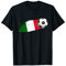 Italy Soccer Ball Italy Flag Jersey - Italian Football Fan T-Shirt
