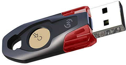Winkeo-A FIDO2 (+U2F) USB Type-A Security Key, Passwordless and Multi-Factor authentication to Protect Your online Accounts