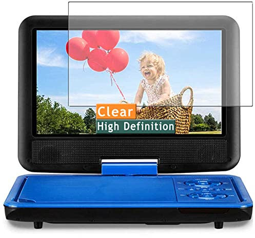 Vaxson 3-Pack Screen Protector, compatible with DR.J Portable DVD Player 9.5, TPU Guard Film Protectors Sticker [NOT Tempered Glass] New