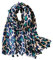 LumiSyne Femme Foulard Chic Léopard Imprimé Animal Mode Classique Echarpe En Coton Lin Avec Gland Long Chaude Etole Châle De Plage Toutes Les Saisons