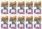Veemoon 10 Pcs Juckreizpulver Streich Juckreiz Pulver Witz Streich Halloween Trick Prop Party Lustige Witztrick Vorräte für Witz Überraschung Aprilscherz Tag
