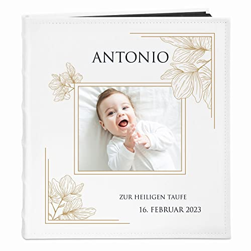 Maverton Fotoalbum zum Selbstgestalten mit Aufdruck, für 240 Fotos 10x15