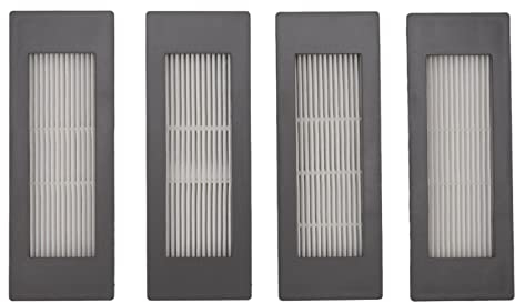 4 Stück Filter für Yeedi Vac Filter Vac Max Station Filterteile Yeedi Zubehör für Vac Sta Set Kehrmaschine 4 Stück Hauptbürste Mopptuch Zentralstaubsauger Installationsteile