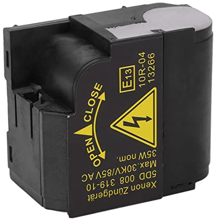 Accenditore Faro Allo Xeno Modulo Avviamento Faro Accensione Ballast Unità di Controllo Accensione Allo Xeno 5DD 008319-50 8P0941471 4E0941471 820 49 85 820 69 (Nero)