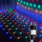 Jopassy 2x2m 198 LED Lichternetz Außen Lichterkette Netz Outdoor Lichterkette Netzlicht Dekorative Lichterketten Weihnachtslichter Außenlichterkette mit 8 Modi IP44 Wasserdicht, Farbig