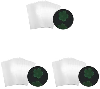 3 Set mit 10 Blatt Drucker-Inkjet-Schrumpffolien-Papier DIY Schmuck Handwerk 20 x 29 cm, weiß, 10 Stück 20 x 29 cm (leuchtend)