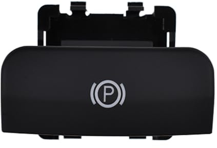 Freno a mano elettronico pulsante di controllo freno a mano interruttore compatibile con P-eugeot 3008 5008 470706 (nero)