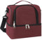 FAVORTALK Bolsas de almuerzo para mujeres, bolsa de almuerzo para adultos, bolsa de almuerzo para hombre, bolsa de almacenamiento de alimentos, lonchera térmica, loncheras negras, bolsa de almuerzo de