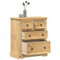 JUDYY Kommode Corona 80x43x91 cm Massivholz Kiefer, Kommode, Komodenschrank, Schubladenelement, Schreibtisch Schrank, Kosmetikschrank, Kleine Schrank, Schubladenkommode - 4005670