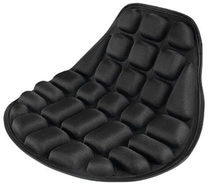 YSNFDN Motorrad Sitzkissen für Peugeot JetForce 125 2007-2009, Stoßdämpfung Atmungsaktive Sitzschutz, Hochelastisch Wärmeisolierend Anti-Rutsch Motorrad Sitzkissen Zubehör
