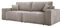 DomoHome Universelles Ecksofa Kasjo Mit Schlaffunktion Und Bettkasten Weicher Cordstoff Flexibel Stellbar Linkes Layout Schlaffläche: 205x135cm Größe: 245x90x83 cm Farbe: Cappucino