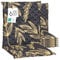 Beo® Barcelona Niedriglehner Gartenstuhlauflagen 6er Set | Waschbar & Atmungsaktiv | UV-beständige Sitzkissen Outdoor | Made in EU | Öko-Tex Standard | 6cm Polsterung