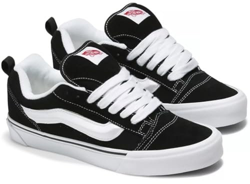 Vans KNU Skool Chaussures Sneakers Mode Original Unisexe Adulte Limited Edition 2025, Black White, 39 EU