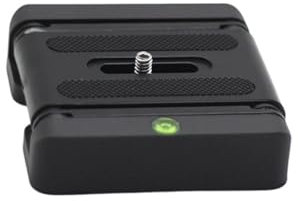 ZFlexs neigbarer Stativkopf, Aluminium-Schnellwechselplatte für Kameras und Zubehör