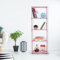 Buchregal, Leiter -Bücherregal Stand Shelf 4 Layers Storage Bookshelf, Große Kapazitätsbuchhandelregal, Stehbuchregal mit Starker Lagerkapazität Zum Lernen, Leben (#3)