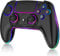 MYSTILUCK Wireless Controller für PS-5/Pro/PC/MAC/iOS/Android10/Steam Deck, Gamepad mit 7 Farben RGB Beleuchtung/Dual Vibration/Turbo/6-Achsen-Gyrosensor/Touchpad/Kopfhörerbuchse/1500-mAh-Akku