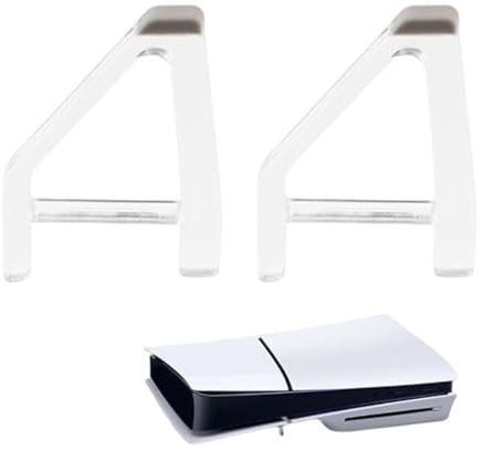 Support de placement horizontal, 2 article Pieds de refroidissement antidérapants, Support Horizontal pour Playstation 5 Slim Console Base Support Accessoires