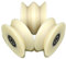 Smart Machines Machines4 Stück Nylon Polyamid Riemenscheibe mit 90° V Nut Schiebetorrad Made in EU