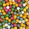 Palline di Gomma Colorate 500g - Chewing Gum da Masticare diametro 13 mm ideali per distributori - 250 palline di gomma