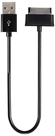 Clenp Cable De Datos De Sincronización De Carga USB De 1 M De 30 Pines para Tableta Samsung Galaxy Tab P1000 P7310 P7510 Negro