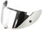 HshDUti Helmvisier Linse UV Schutz Nachtsicht Sicher Integralhelm Motorradhelm Visiere Linse Helm Gesichtsschutz Helmschild für HJ-26 RPHA11 RPHA70 Silber