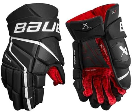 Bauer Vapor 3X Handschuhe Senior, Größe:14 Zoll, Farbe:schwarz/weiß