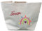 Bolsa playa o capazo piscina personalizado. (Algodón, Modelo 5 Arco íris brillante)