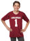 Little King NCAA Touchdown Pass-Youth Teen Boys Team Football Jersey Sizes Youth Small-Youth XL, Team-Farbe, Klein