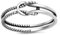 Joyara Sterling Silber 925 Seild Node Ring