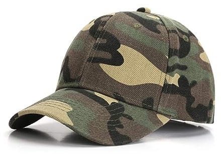 Durio Kids Baseball Hat - Adjustable Toddler Boys Cap Breathable Sun Hat for Outdoor School Travel Everyday Wear Camouflage