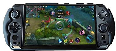 Voikoli Schutzhülle für GPD Win 4 (schwarz) Handheld-Spielekonsole, stoßfest, Silikon-Griff