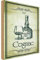 vianmo Holzschild 30x20 cm Alkohol 1920 Cognac Deko Geschenk Holz Schild