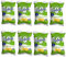 Various Flavor Crisps Chips 6 Pack x 25g (Cream Cheese & Chives, 08 Packs(48 mini bags))