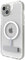 ZAGG Crystal Palace Snap KS Graphen verstärkte Hülle with Kickstand for iPhone 14 Plus and iPhone 15 Plus [6.7-Inch], MagSafe kompatibel, kein Vergilben, stossfeste Abdeckung (Transparent)