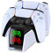 PS5 Controller Ladestation, PS5 Ladestation mit 2 Std Schnelllade/LED-Anzeige, PS5 Controller Zubehör für Playstation 5 Controller/Edge Controller