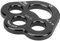 SPYMINNPOO Placa de Aparejo de 35kN, Oso de Placa Divisora de Fuerza, Equipo de Conector Divisor de Anclaje para Hamaca de Yoga Descender Escalada en Roca (borgoña) (Black)