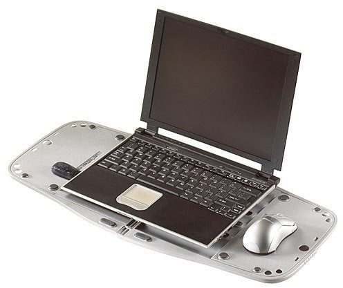 Targus Notebook Portable Lapdesk Laptop Accessory (Black, 450 g, 560 x 280 x 10 mm)