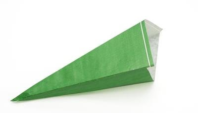 der-verpackungs-profi 1000 Spitztüten grün 19cm für 125g Papiertüten Tüten für Süssigkeiten