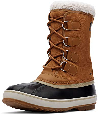 Sorel 1964 PAC NYLON WATERPROOF Schneestiefel für Herren, Braun (Camel Brown x Black), 46 EU
