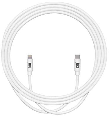 Juice Apple Lightning to Type C 2m Charger and Sync Cable for Apple iPhone 13, 13 Pro, 12, 12 Mini, SE, 11, XS, XR, X, 8, 7, 6, 5, iPad, Pro, Air, Mini, Airpods Pro - White