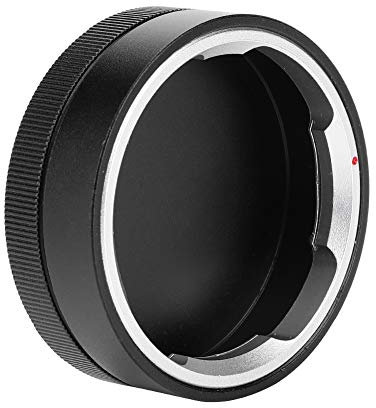Rückdeckel Rear Lens Cap aus Premium Legierung, Objektivdeckel (hinten) Kamera Deckel Cover Schutzkappe Kompatibe mit Leica M Mount Kamera(Schwarz)