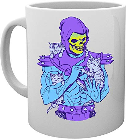 Skeletor Meister Meowniverse Kaffeebecher Tassen Mug Cup