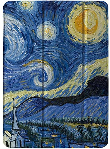 DuraSafe Cases iPad 9.7 pulgadas 5 6 Air 1 2 [Air 1st 2nd 9.7 5th 6th Gen ] MD785LL/A MD788LL/A MD786LL/A MD789LL/A MD787LL/A MD790LL/A MD790LL/A Smart Printed Hard PC Back Cover - Stellar Night