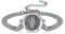KINGWHYTE St Christopher Armband 925 Sterling Silber verstellbares Medaillenarmband Religiöser Schutz Schmuck Geburtstagsgeschenke für Männer Frauen mit Geschenkbox