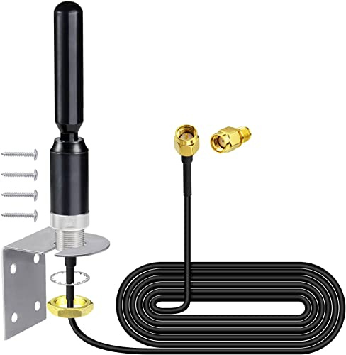 Bingfu Antenne murale 4G LTE SMA en cuivre – Câble coaxial RG174 compatible avec Verizon AT&T T-Mobile Sprint 4G LTE Routeur cellulaire Gateway Modem IoT Smart Home
