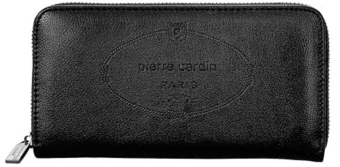Pierre Cardin Portefeuille Femme,pour Femme, Fille, Beau, Grand, spacieux,Cuir synthétique, Cadeau, Portefeuille avec Porte-Monnaie, Porte-Billets, Cuir, Portefeuille Femme, Fille, Simili Cuir