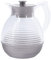 ORIGINAL - LA CARAFE - Carafe Vintage et Intemporelle 100% MADE IN France - Contenance 1,3L - Sans bisphénol A - Recyclable - Compatible Lave-vaisselle et Micro-Onde - Bouchon Inclus - ARGENT