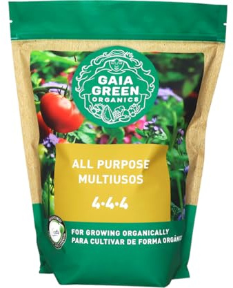 GAIA GREEN All-Purpose Soil Supplement for Resilient Crop Growth Ideal for Household Plants, Urban Gardens, Lawns, and Greenhouses, 2 Kilos